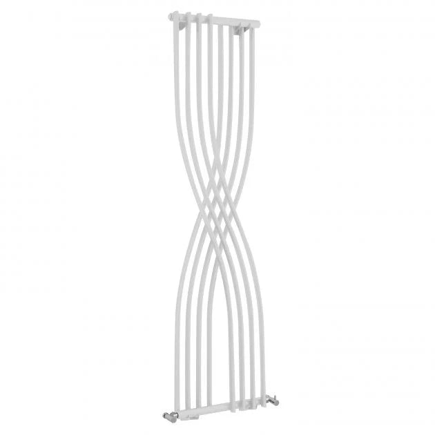 Hudson Reed Xcite Designer Vertical Radiator 1775mm H x 450mm W - High Gloss White