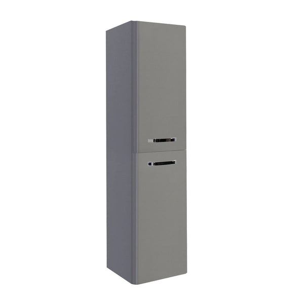 Kartell Options Wall Mounted Tall Unit 1400mm x 350mm Basalt Grey