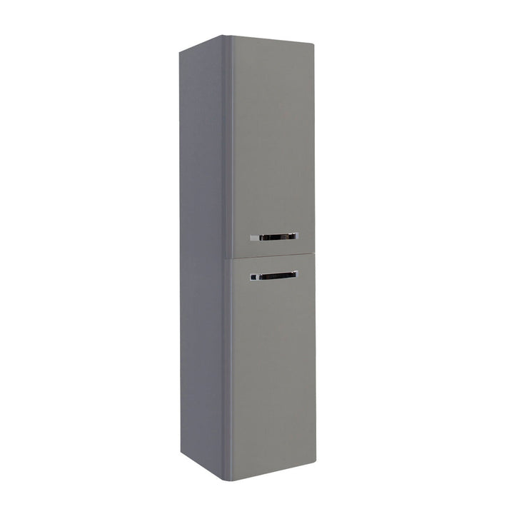 Kartell Options Wall Mounted Tall Unit 1400mm x 350mm Basalt Grey