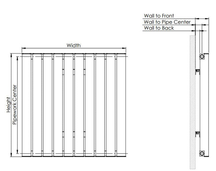 K-Rad HAMILTON SINGLE 1775x522mm BRONZE