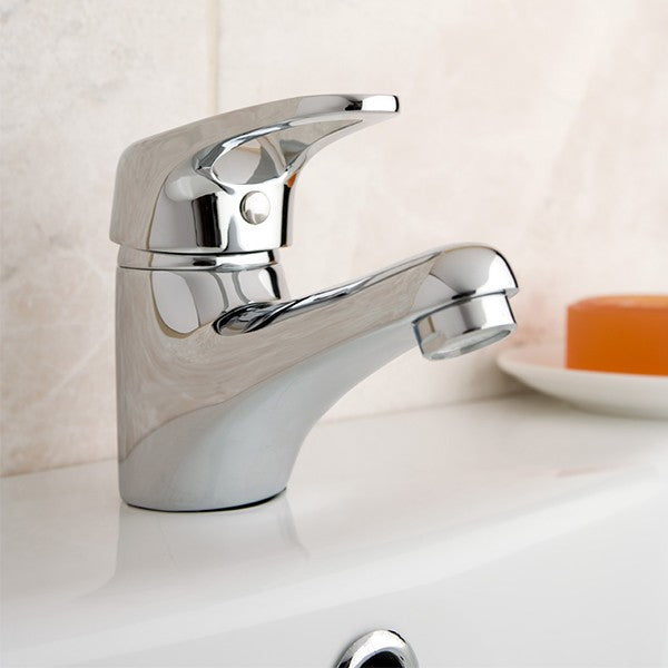 Methven Deva Lace Brass Mono Basin Mixer Tap Chrome