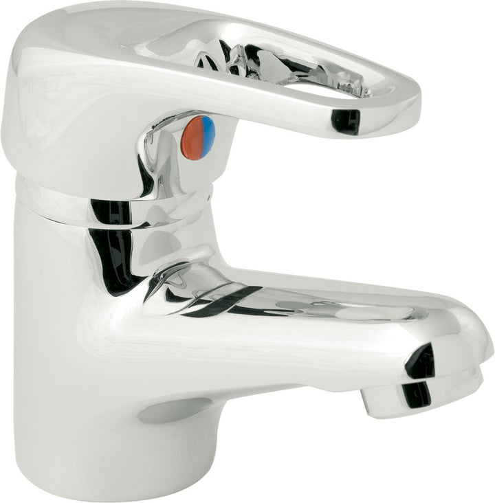 Methven Deva Lace Brass Mini Mono Basin Mixer Tap Chrome