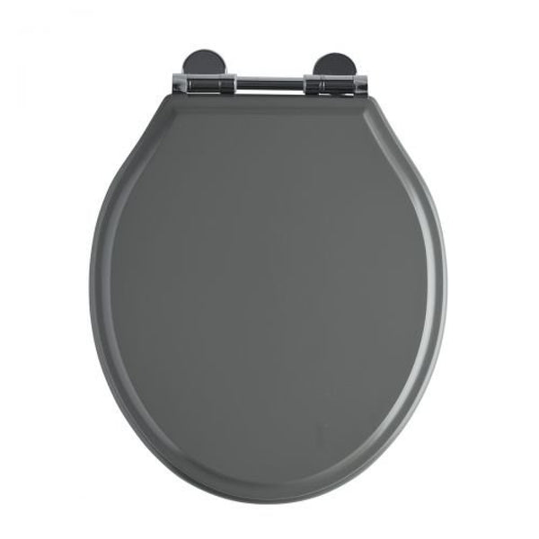 Iona Hampton Toilet Seat - Pewter