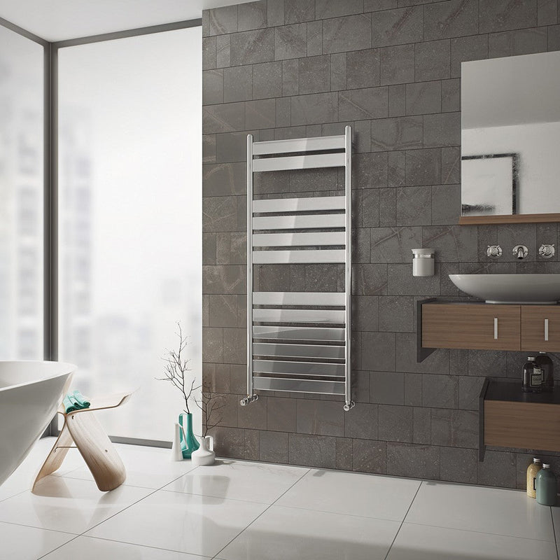 MaxtherM Montgomery Steel Chrome Designer Heated Towel Rails