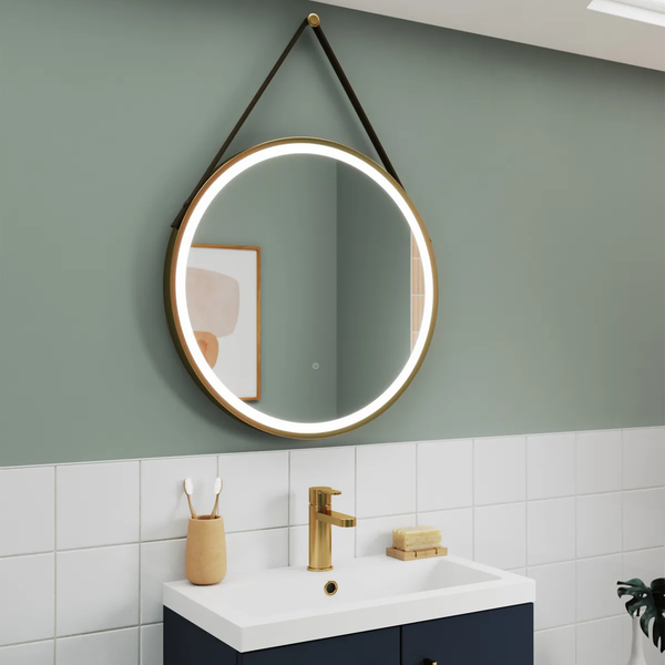 Hudson Reed - 800mm Round Illuminated Mirror