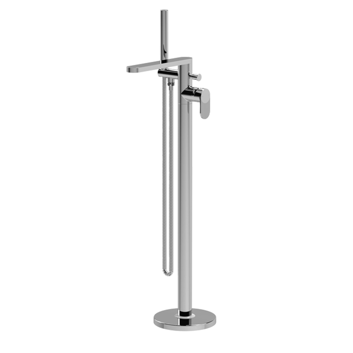 Nuie - Cyprus / Freestanding Bath Shower Mixer with Kit - Chrome