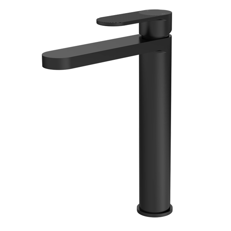 Nuie - High Rise Mono Basin Mixer Tap - Matt Black
