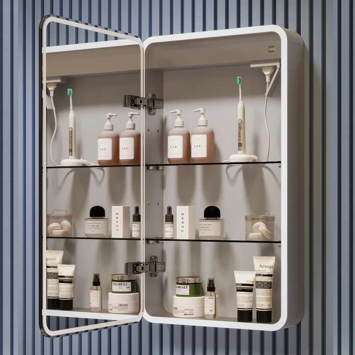 Hib - Cayla Slim LED Cabinet