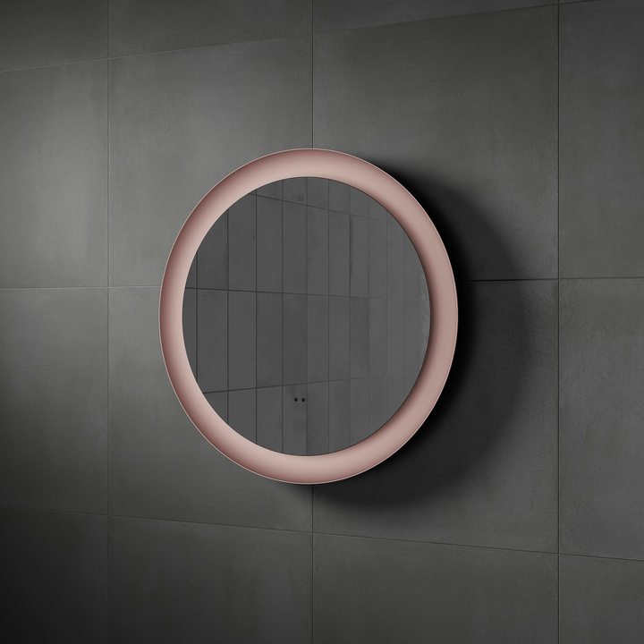 Hib - Vaida LED Mirror - Dusky Pink