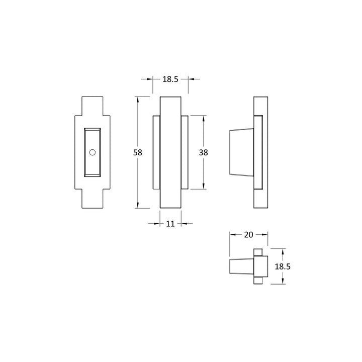 BC Designs Victrion Traditional Furniture Handles - Set of 2