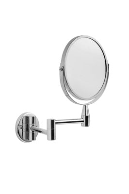Croydex Britannia Small Round Magnifying - Chrome
