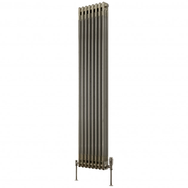 Reina Colona Steel Raw Metal Lacquer Vertical Column Radiator Central Heating