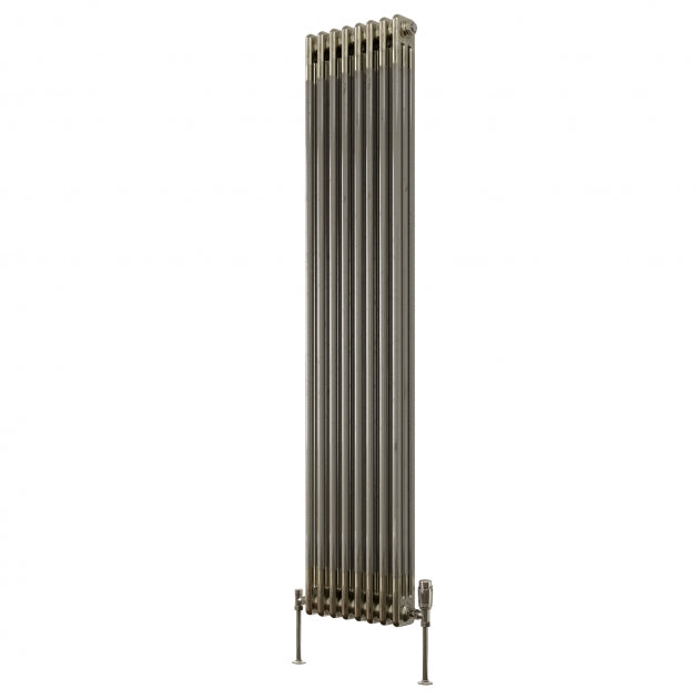 Reina Colona Steel Raw Metal Lacquer Vertical Column Radiator Central Heating