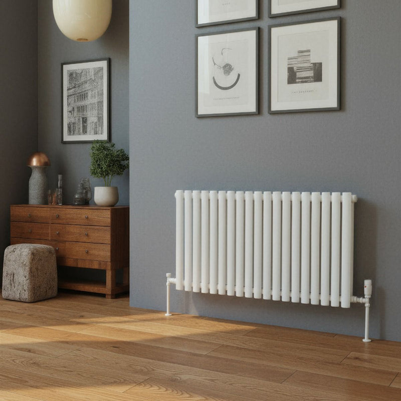 Wyvern Elliptical Single Horizontal Radiators (600mm × 420mm)