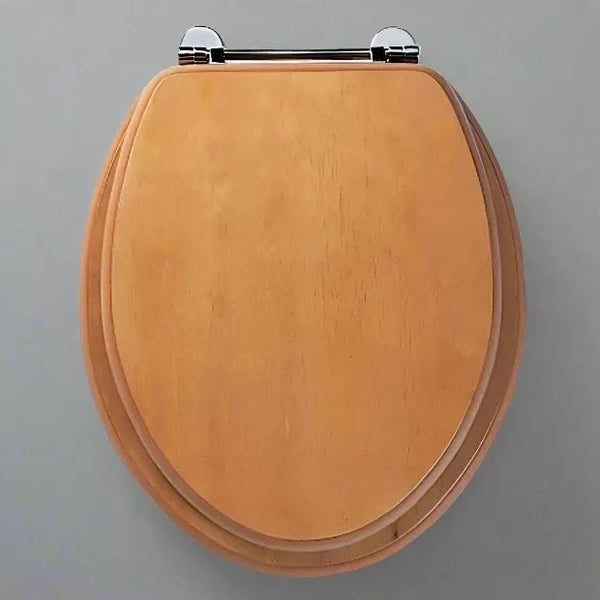 Roper Rhodes Axis Toilet Seat  Antique Pine Effect, Soft Close, Adjustable Hinges