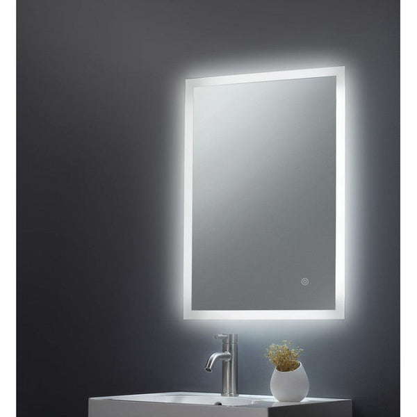 Tailored Noah LED Edge Touch Bathroom Mirror 800mm H x 600mm W x 45mm D