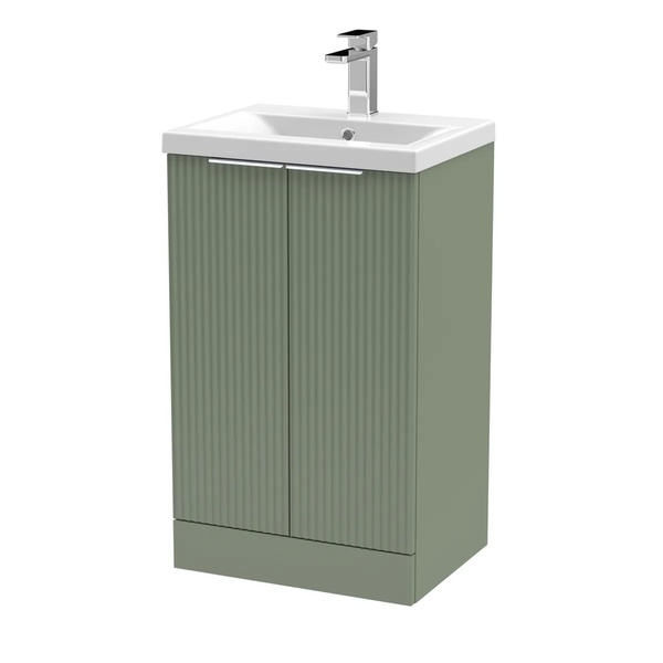 Hudson Reed - Floor Standing 2 Door Vanity & Basin
