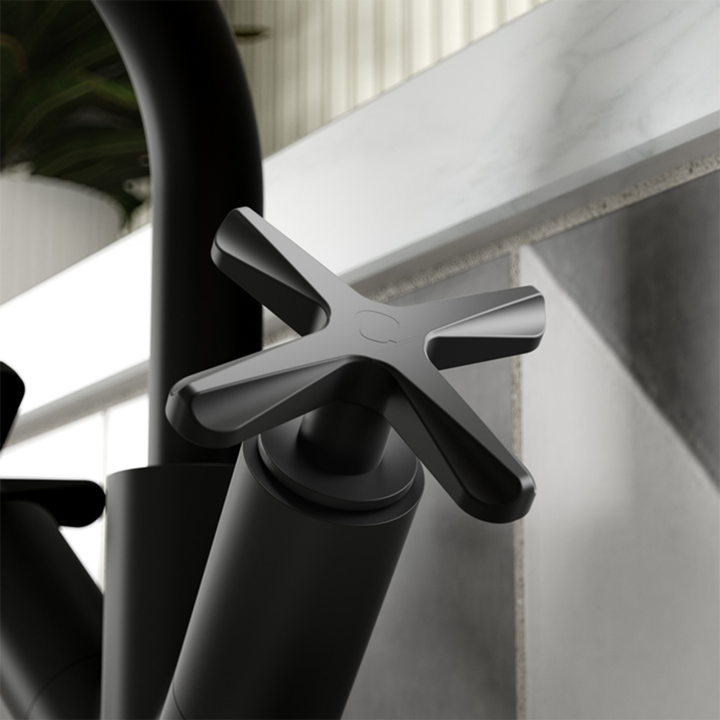 Nuie - Aztec Mono Basin Mixer - Black