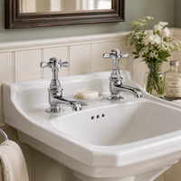 Tavistock - Varsity Basin Taps - Chrome