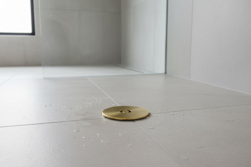 Nuie Top-Fix Shower Tray Waste with Elbow
