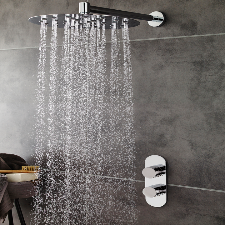 Hudson Reed - Twin Thermostatic Shower Valve