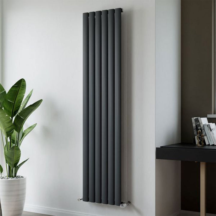 Eucotherm Nova Tube Duo 600 White Vertical Designer Radiator