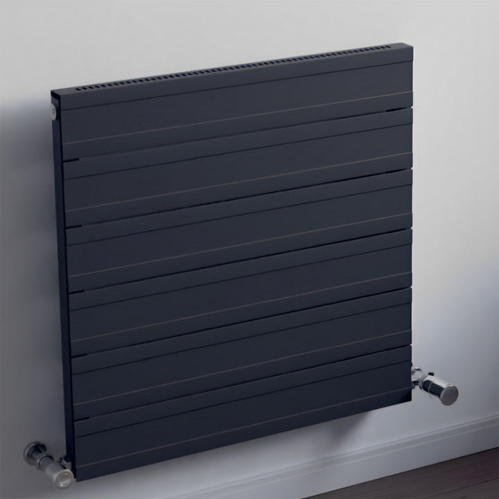 Eucotherm Deimos Anthracite Aluminium Horizontal Radiator