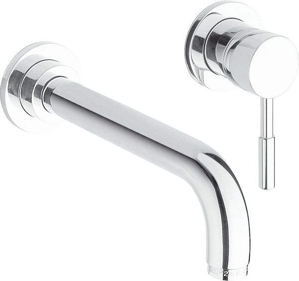 Methven Deva Vision Brass Wall Mounted Basin Mixer Tap