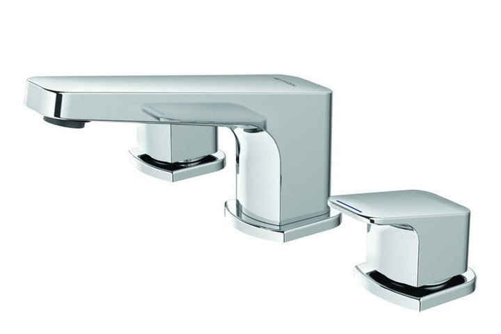 Methven Waipori Brass 3-Hole Deck Mounted Basin Mixer Tap