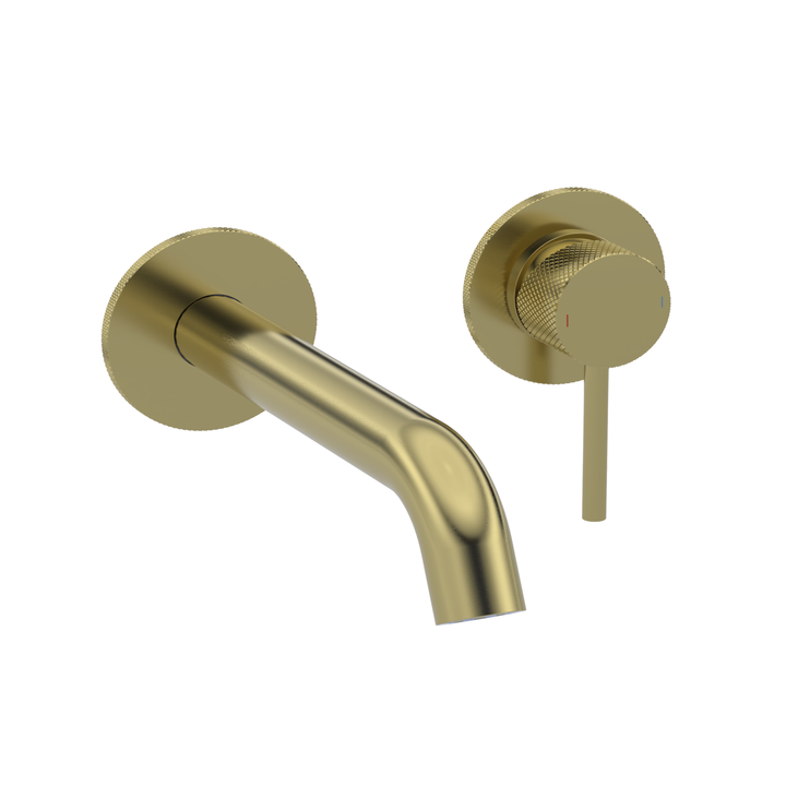 Hib - Atlas Luxe Wall Mounted Mixer - Brushed Bronze