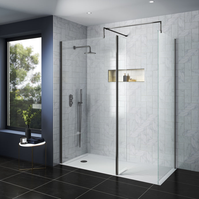 Modern shower enclosure